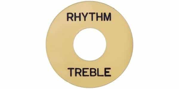 PLACA SELECTOR PASTILLAS TIPO GIBSON CREMA PLACA SELECTOR PASTILLAS TIPO GIBSON CREMA