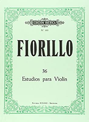36 ESTUDIOS VIOLÍN FIORILLO BOILEAU 36 ESTUDIOS VIOLÍN FIORILLO BOILEAU