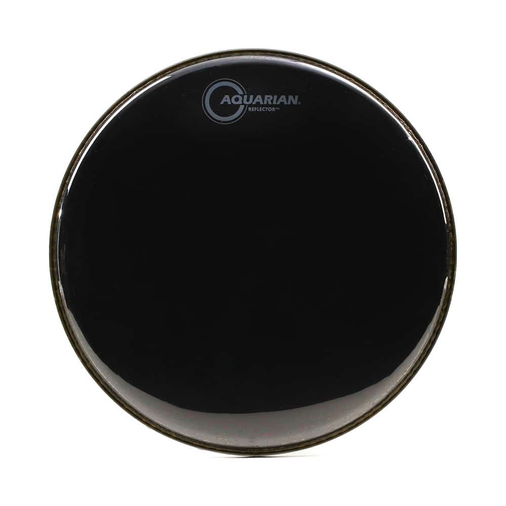 PARCHE AQUARIAN TOM REFLECTOR 10" NEGRO PARCHE AQUARIAN TOM REFLECTOR 10" NEGRO