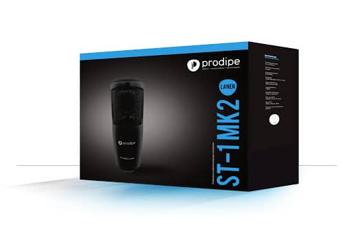 MICRÓFONO DE ESTUDIO PRODIPE ST1 MKII MICRÓFONO DE ESTUDIO PRODIPE ST1 MKII