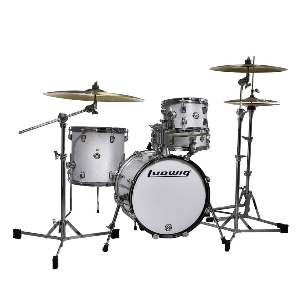 BATERÍA LUDWIG BREAKBEATS WHITE SPARKLE LC179XX028 BATERÍA LUDWIG BREAKBEATS WHITE SPARKLE LC179XX028