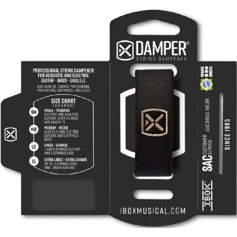 AMORTIGUADOR DE CUERDAS DAMPER MEDIUM BK