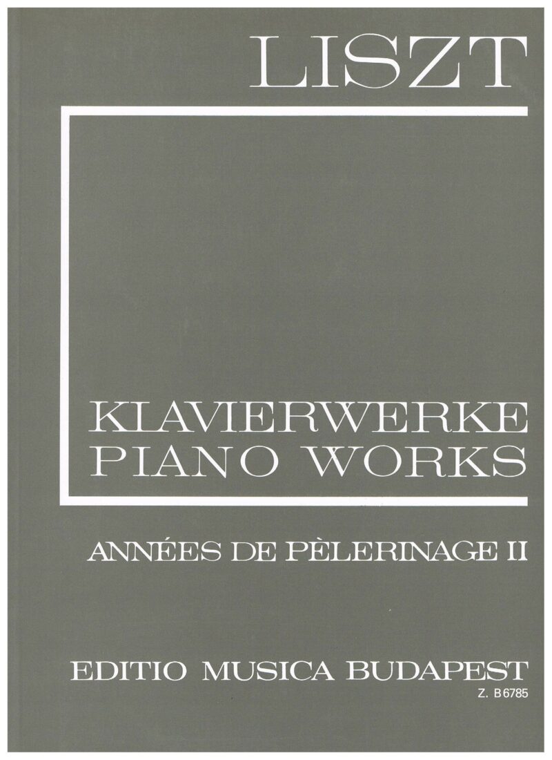AÑOS DE PEREGRINAJE V.2 LISZT EDITIO