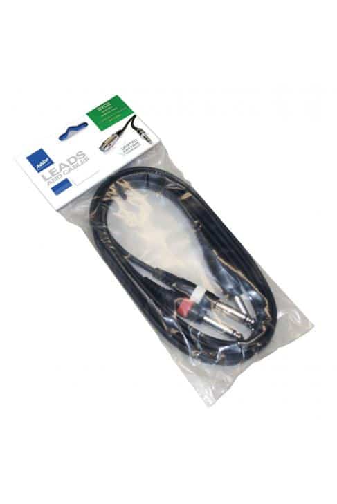 CABLE ASHTON SYC2 JACKMONO/2JACKMONO 3M