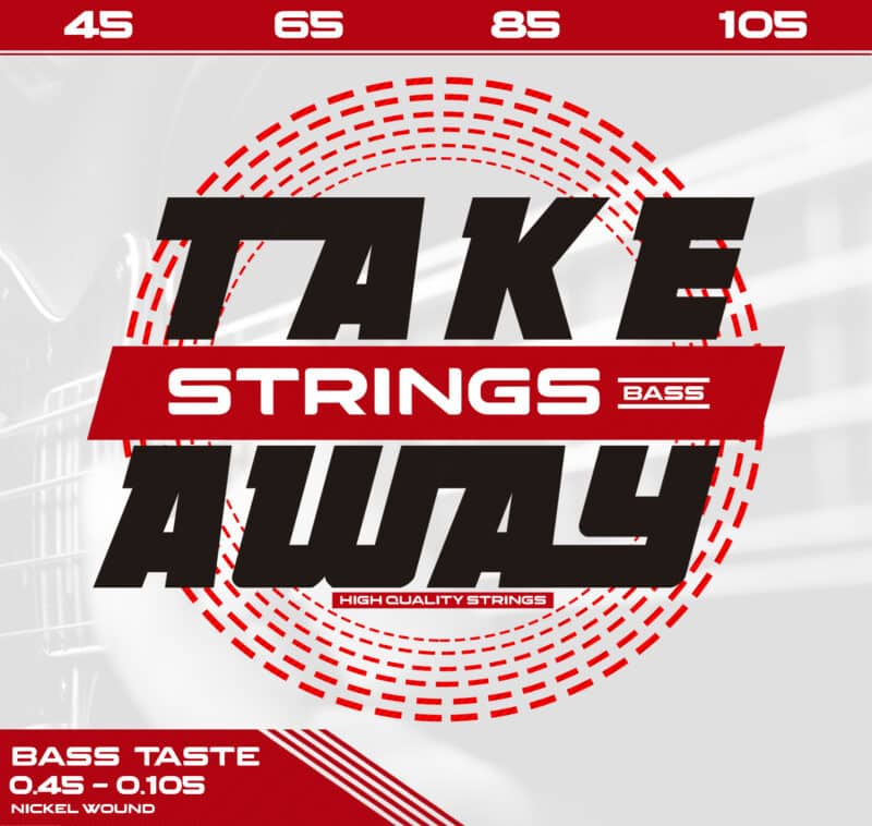 CUERDAS BAJO TAKE AWAY BASS TASTE 45/105