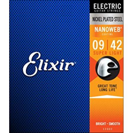 CUERDAS ELÉCTRICA ELIXIR NANOWEB 09/42 12002