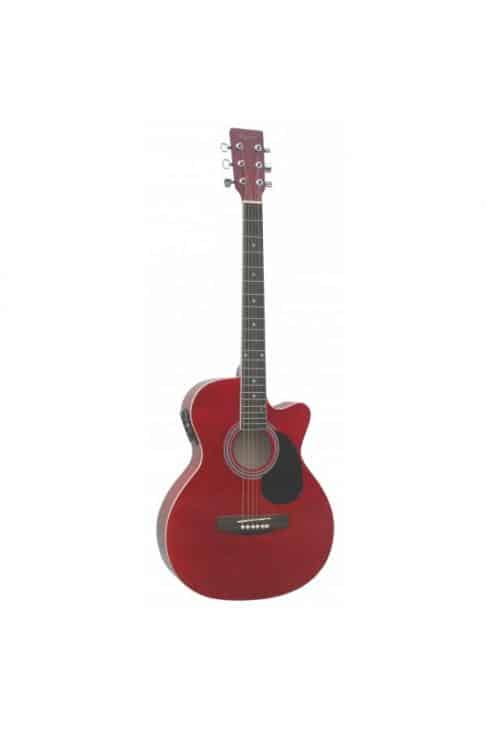 GUITARRA DAYTONA A-401CE ROJA