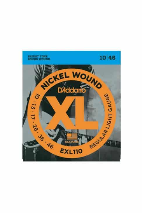 CUERDAS ELÉCTRICA D´ADDARIO EXL110 10-46