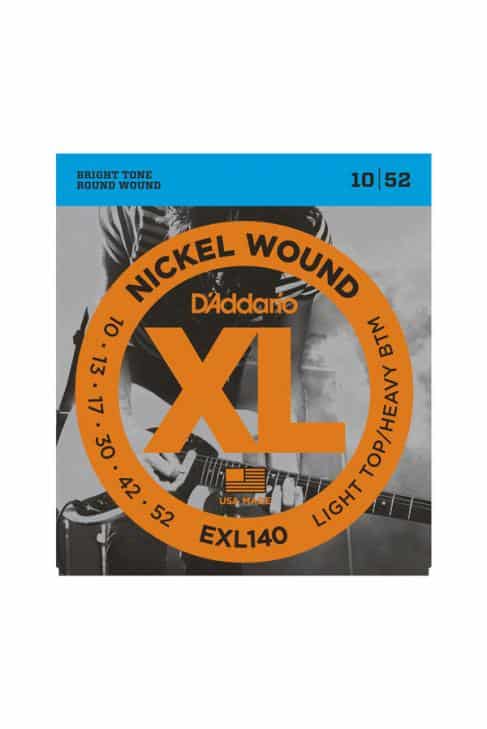 CUERDAS ELÉCTRICA D´ADDARIO EXL140 10-52