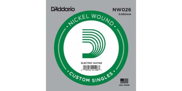 CUERDA ELÉCTRICA D´ADDARIO NW026