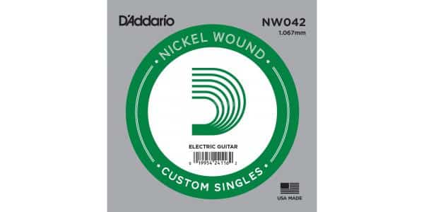 CUERDA ELÉCTRICA D´ADDARIO NW042