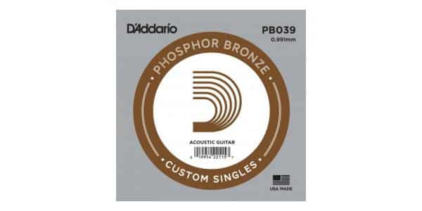 CUERDA ACÚSTICA D´ADDARIO PB039