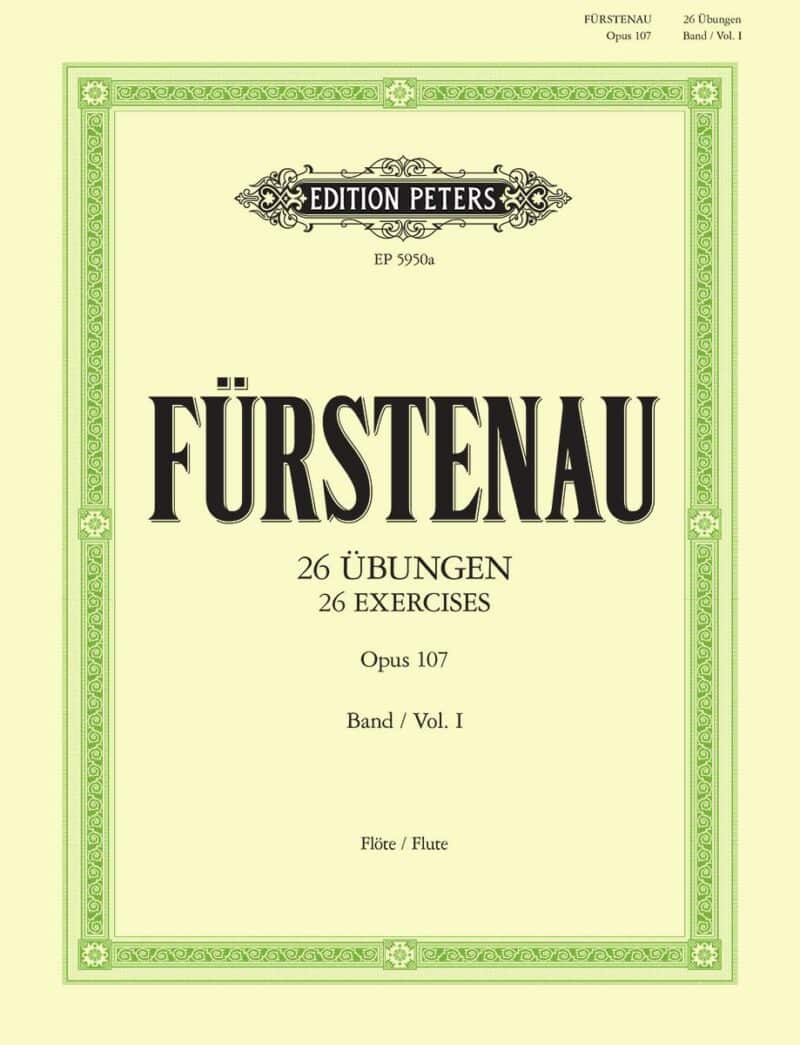 FURSTENAU 26 EJERCICIOS OP.107 V.1 PETERS FLAUTA