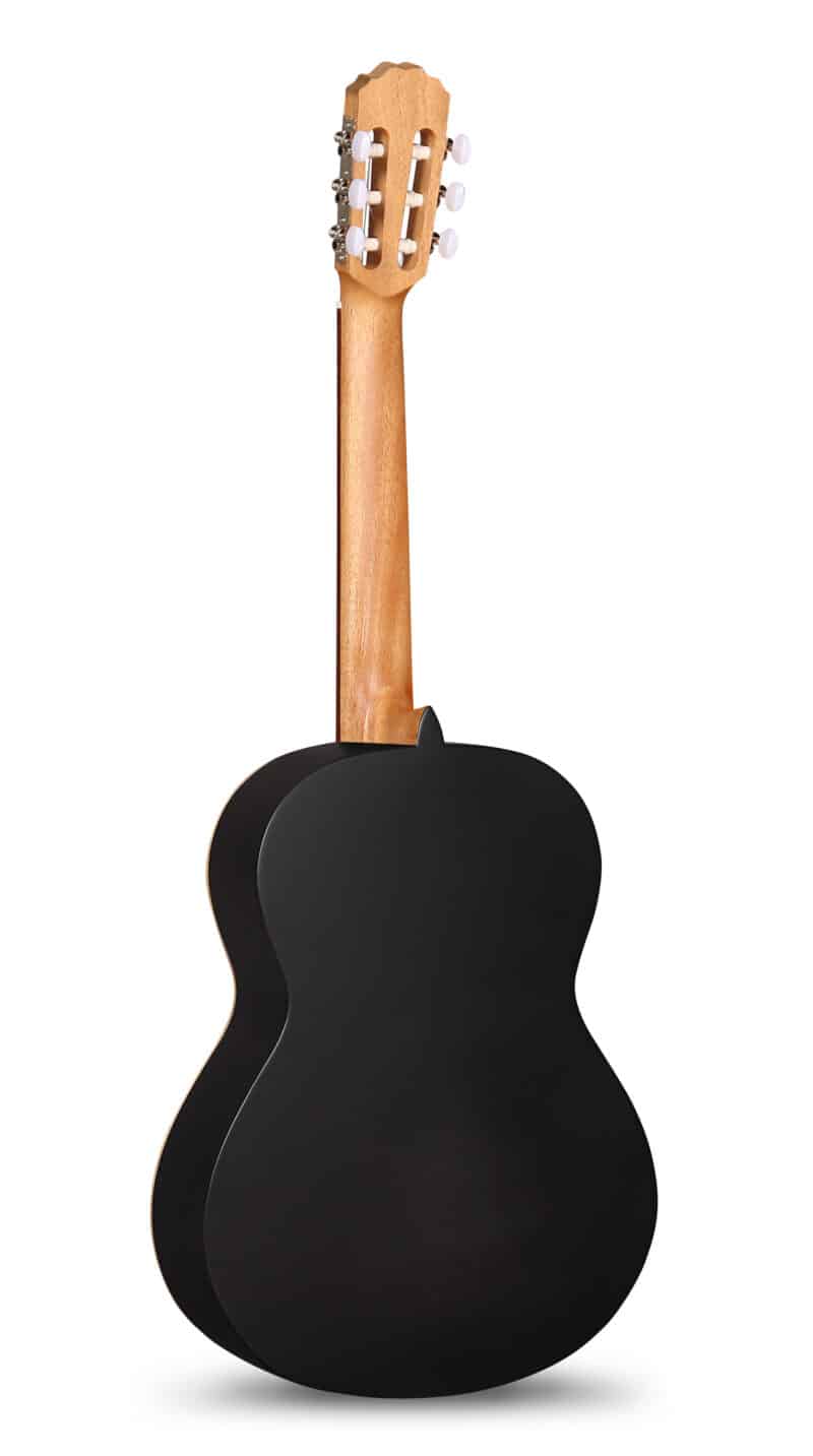 GUITARRA ALHAMBRA C1 BLACK SATIN CON FUNDA - Imagen 2