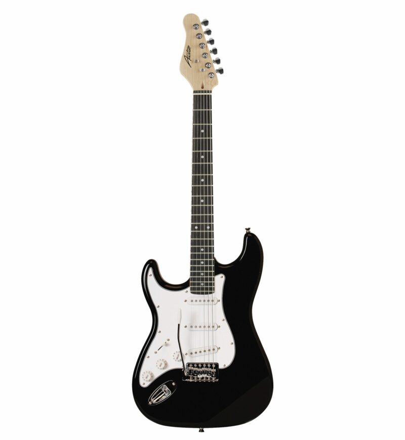 GUITARRA AUSTIN AST100LBK ZURDA NEGRA