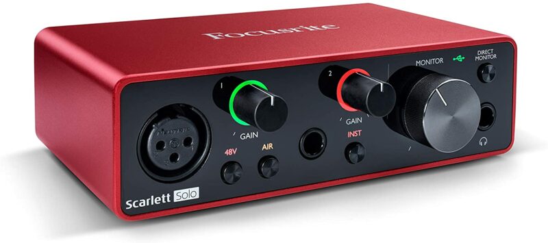 INTERFACE FOCUSRITE SCARLETT SOLO 3RD GEN