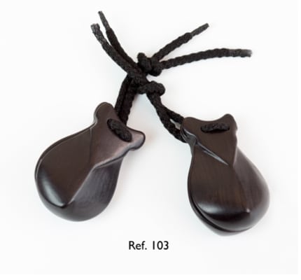 JALÉ CASTAÑUELAS MALLORQUINAS GRANADILLO NEGRO Nº3 103-3