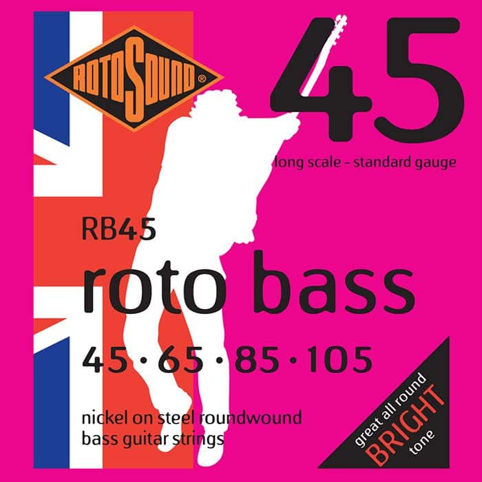 JUEGO CUERDAS BAJO ROTOSOUND RB45 45/105