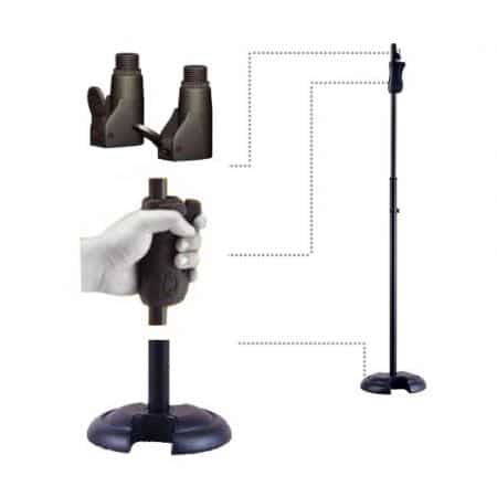 PIE MICRO HERCULES MS201B RECTO BASE REDONDA