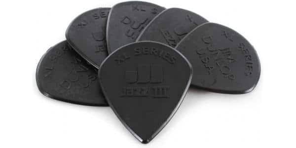 PÚA DUNLOP NYLON JAZZ III XL NEGRA 1,38MM
