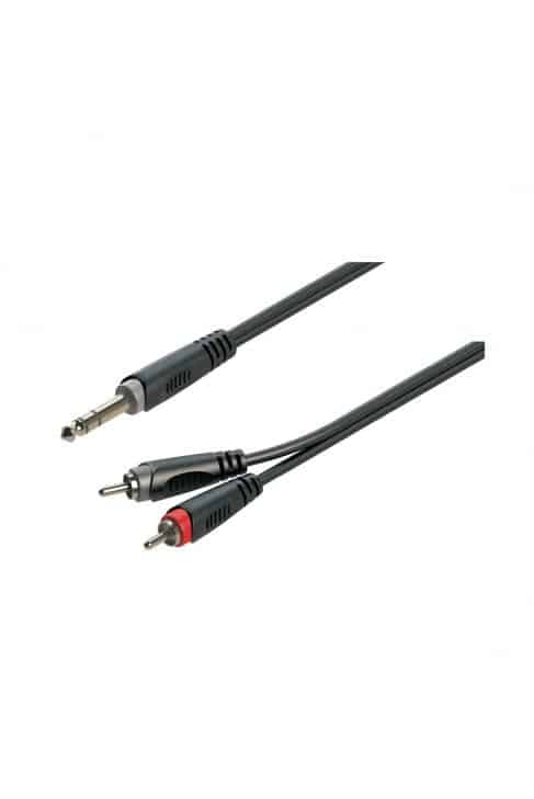 SOUNDSATION JRR30BK CABLE JACKST/RCA 3M