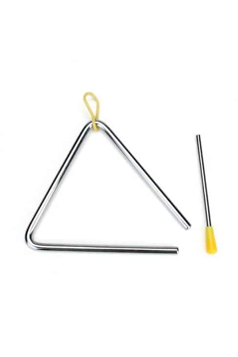 TRIÁNGULO DE 25CM. CON GOLPEADOR T10