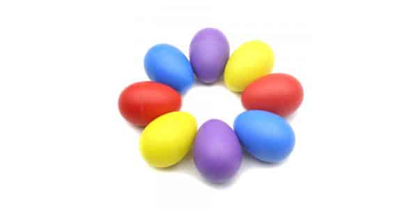HUEVO MARACA COLORES