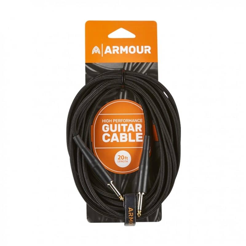 CABLE INSTRUMENTO 6M ARMOUR TELA NEGRO