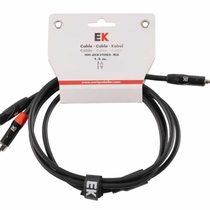 CABLE EK AUDIO MINI JACK/RCA 3M PY0013
