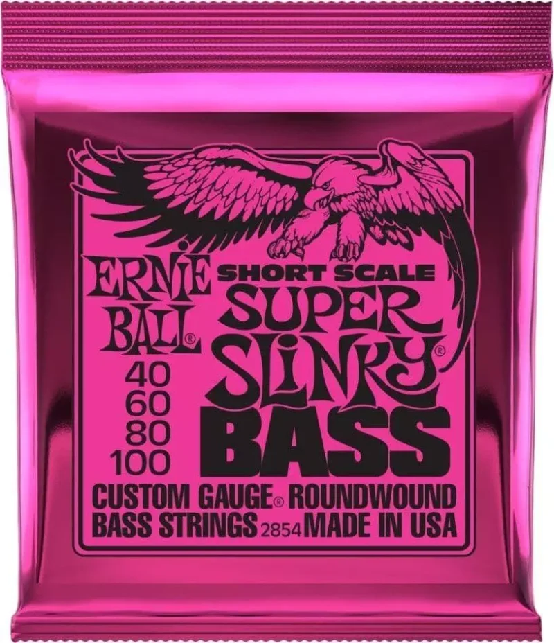 JUEGO CUERDAS BAJO ERNIE BALL 40-100 EB2854 ESCALA CORTA