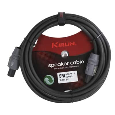 CABLE KIRLIN ALTAVOZ 1,5M SPEAKON-SPEAKON