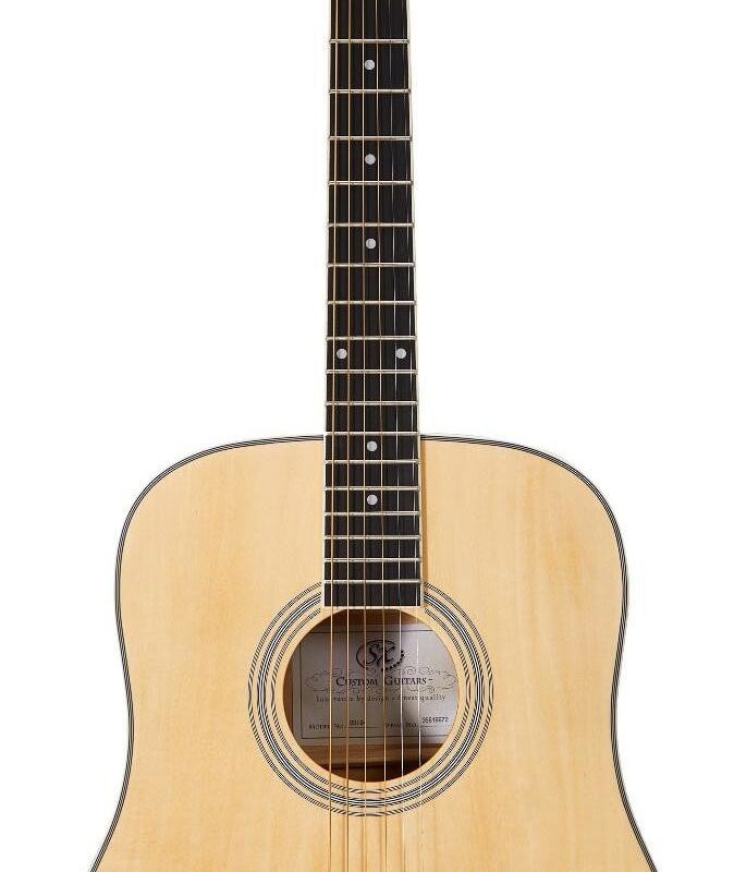 GUITARRA ACÚSTICA SX SD104 NATURAL