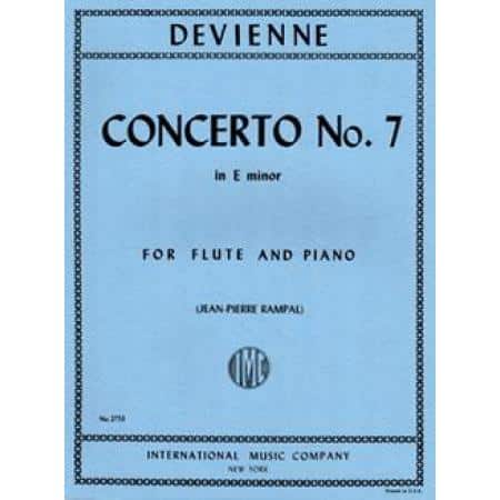CONCIERTO Nº7 EN MI MENOR FLAUTA DEVIENNE IMC