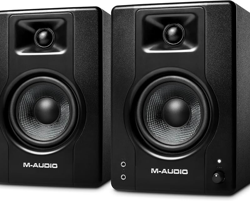 MONITORES DE ESTUDIO BIAMPLIFICADO M-AUDIO BX4 (PAREJA)
